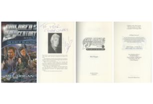 Mel Hogan signed Children of the 23rd Century Book 1 The Secret of The Lost Planet by Mel Hogan 2007