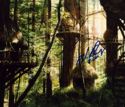 Star Wars Michael Henbury Ewok actor signed 10 x 8 inch colour movie scene photo. He is an actor,