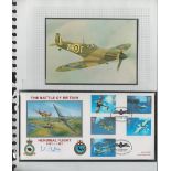 BBMF pilot Mike Chatterton signed RARE RAF Coningsby Scott official Architects of the Air FDC. Set