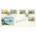 Joel Harper-Jackson signed FDC Fisherman's Year 100 Anniversary of the Royal National Mission to