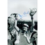 David Cross signed Colourised Photo 12x8 Inch. Is an English former footballer who played as a