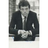 Leslie Grantham signed 5x3inch black and white photo. Good condition. All autographs are genuine