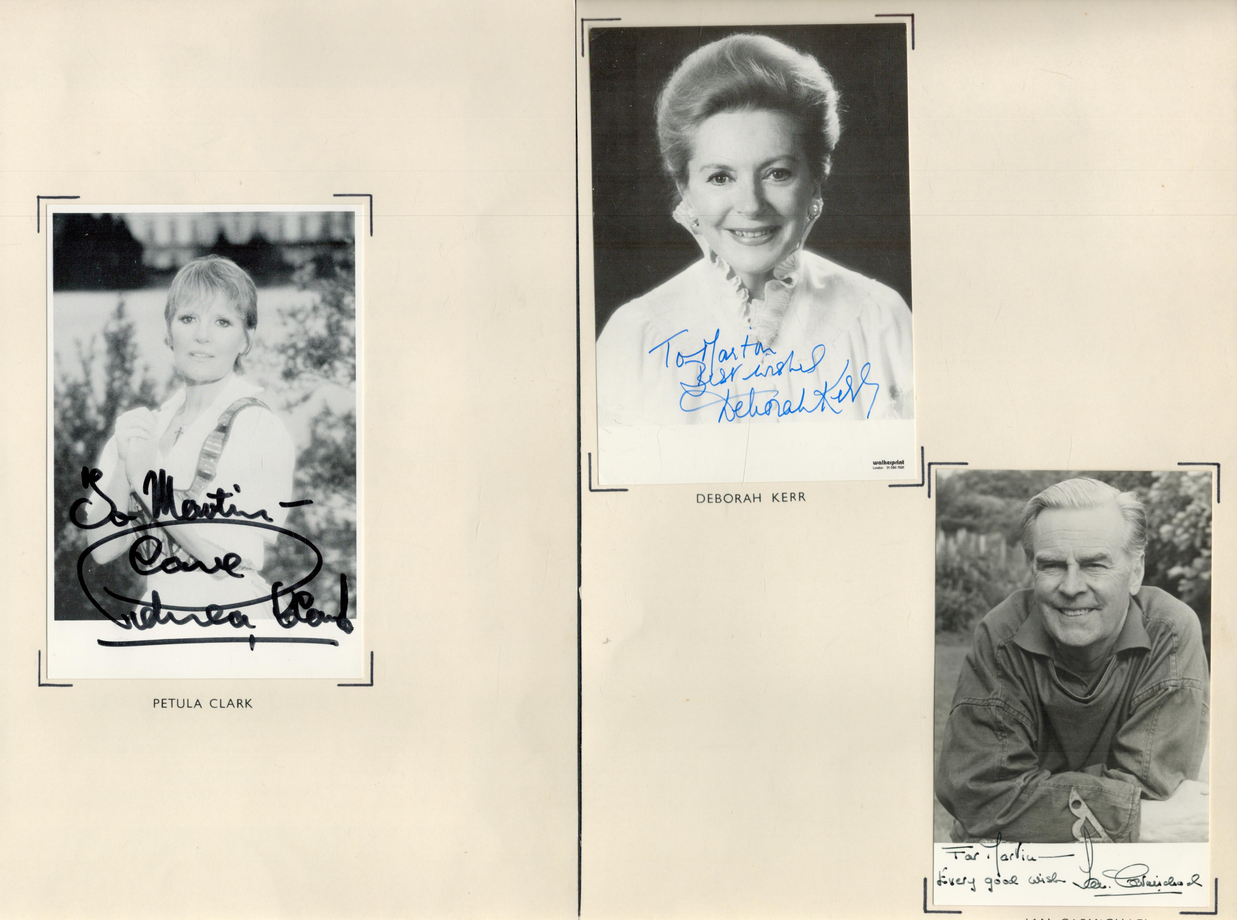 TV/FILM Singles/Actors/Actress. 11 x Collection. Signed signatures such as Joanna Lumley. Susannah - Image 2 of 3