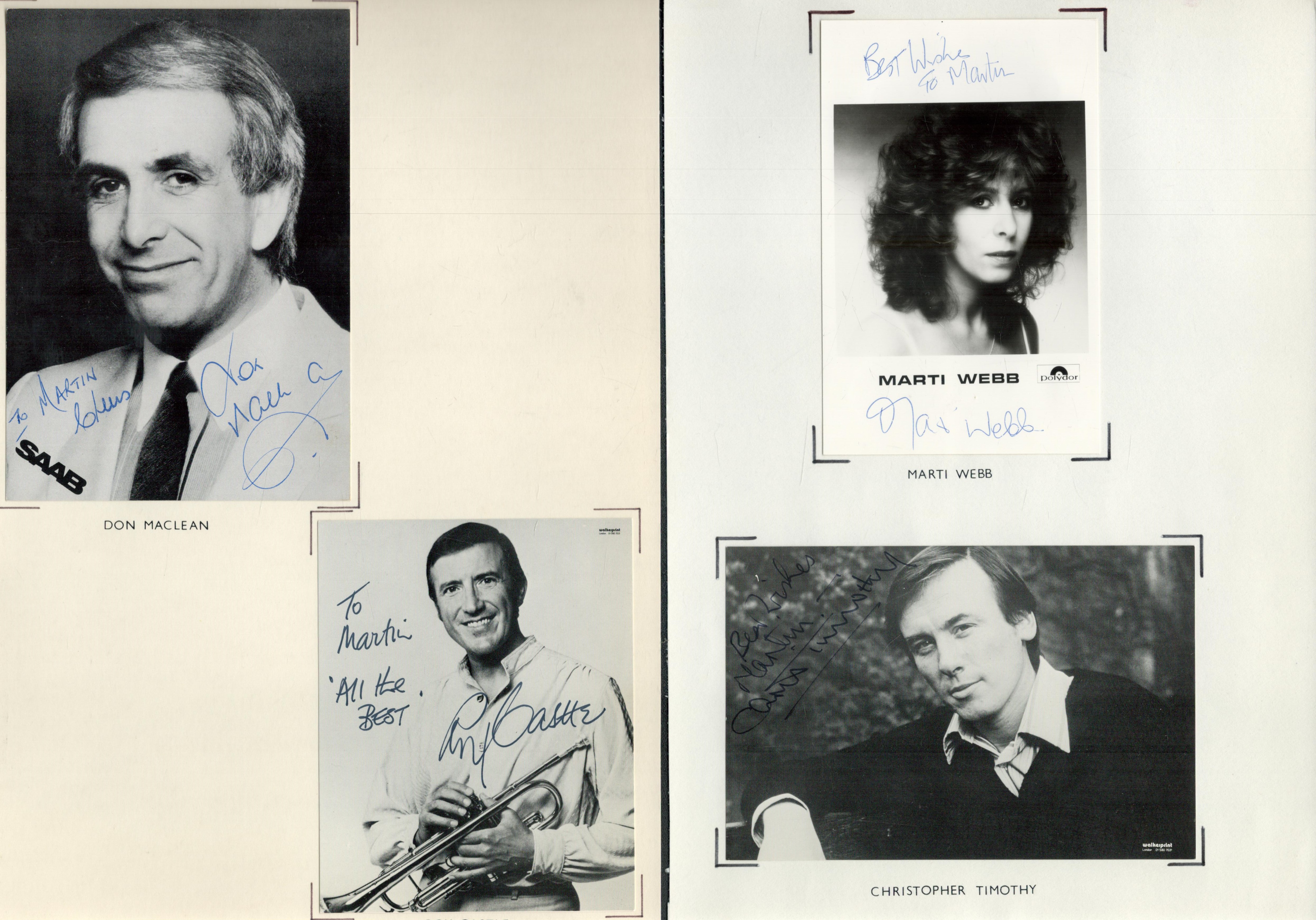 TV/FILM Singles/Actors/Actress. 11 x Collection. Signed signatures such as Joanna Lumley. Susannah - Image 3 of 3