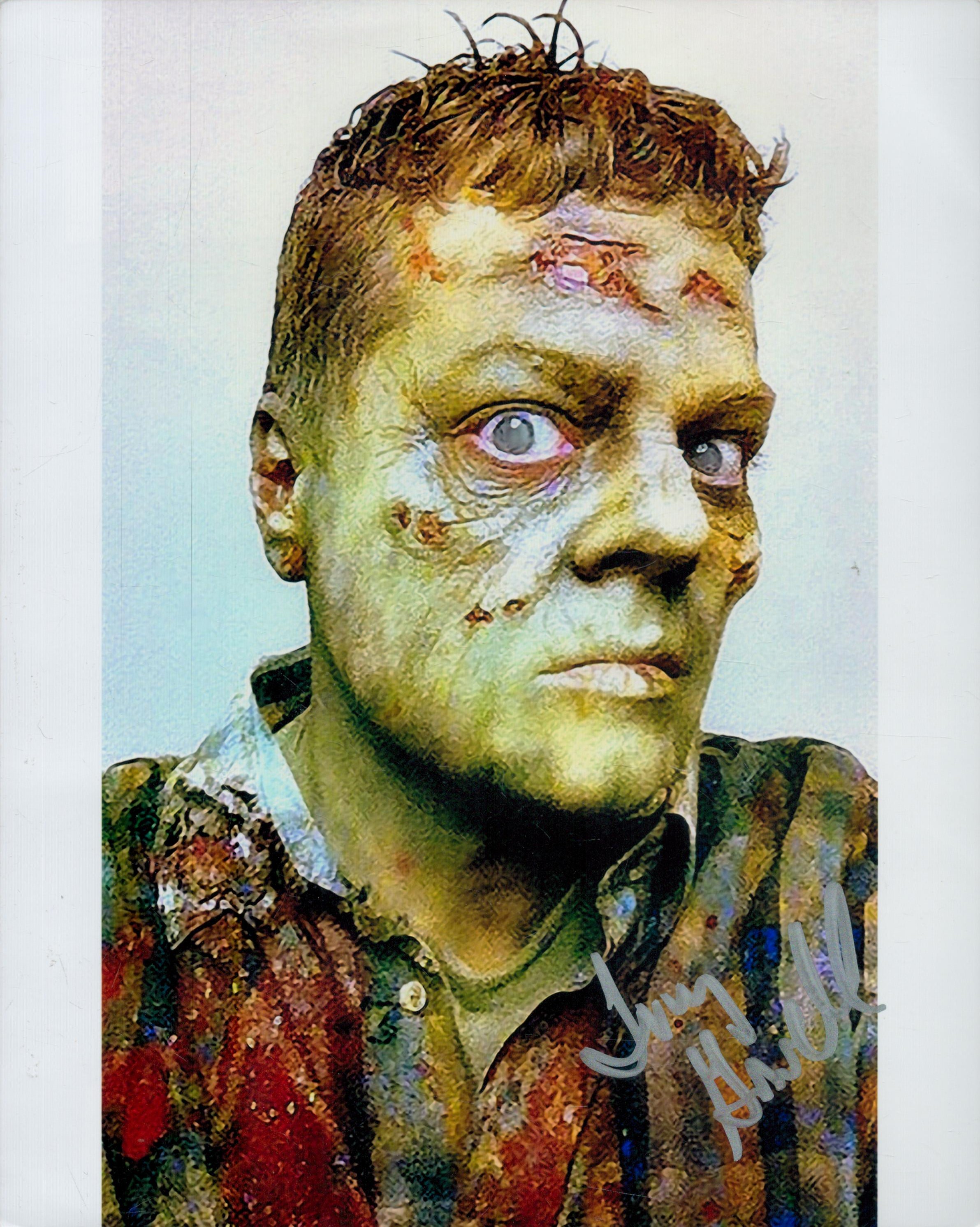 Tony Gowell signed Colour Photo 10x8 Inch. 'Zombie'. Good condition. All autographs are genuine hand