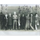 Quadrophenia Film 14 x 11 inch photo signed by SEVEN members of the cast, Phil Daniels, Leslie