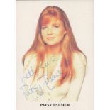 Patsy Palmer Promo. Colour Photo. 6x4 Inch. Good condition. All autographs are genuine hand signed