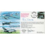 Andy Green, Eve Derry Squadron Leader and Land speed Record Holder Signed First Day Cover. Good