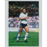 Football Ray Wilkins signed 10 x 8 inch colour photo in England kit. Good condition. All