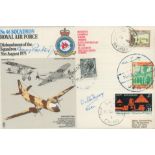 Great War Flt Lt A Partridge RNAS 46 sqn 1918 Sopwith Camel pilot signed 1975 RAF flown 46 sqn