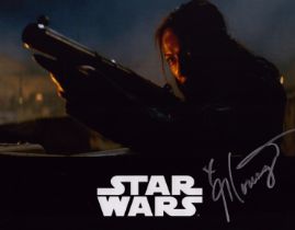 Star Wars Gloria Garcia actor signed 10 x 8 inch colour photo. Good condition. All autographs are