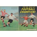 Johnny Berry signed Magazine page Berry of Manchester. 'The Big Book of Football Champion'. Good