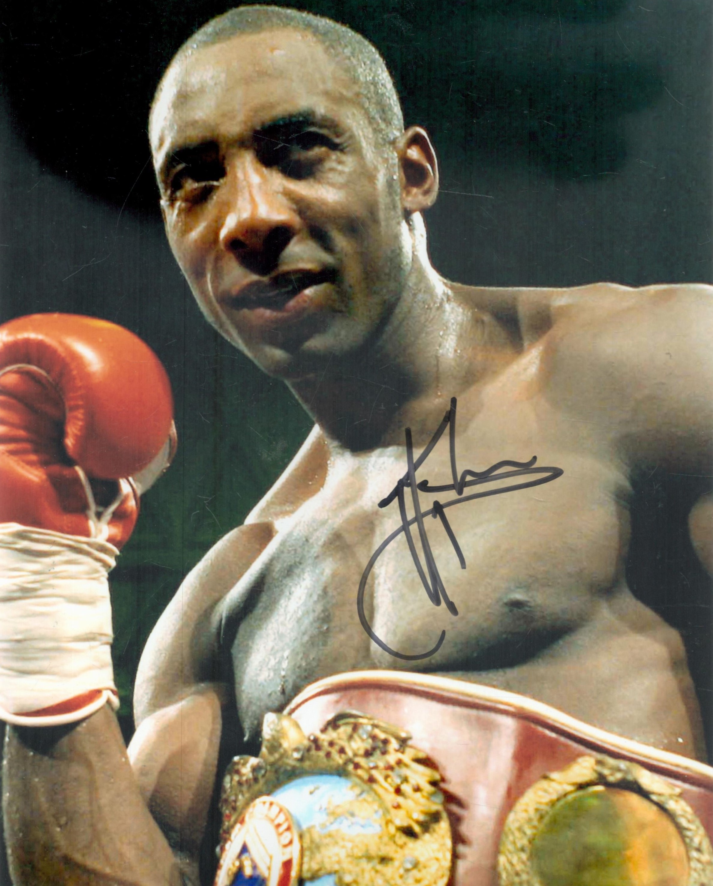 Johnny Nelson signed Colour Photo 10x8 Inch. Good condition. All autographs are genuine hand