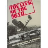 The Luck of The Devil An Autobiography 1934 41 by Air Vice Marshal A G Dudgeon 1985 First Edition