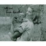 Susan Hampshire signed Black and White Photo 10 x 8 Inch. Is an English actress known for her many