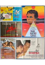 Original Movie Poster collection of 5 posters. Such as No Way Out, Domicilio Conyugal (Bed and