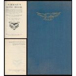 Airmans Song Book by C. H. Ward-Jackson. 1st Edition Hardback Book, Published in 1945 by Sylvan
