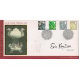 Eric Knowles signed Northern Ireland Pictorials FDC. 6th March 2001 Enniskillen. Good condition