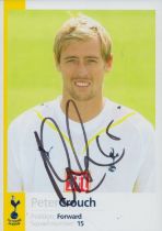 Peter Crouch signed Promo. Colour Photo 6x4 Inch. Is an English former professional footballer who