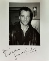 James Purefoy signed 10x8inch black and white photo. Dedicated. Good condition Est.