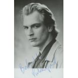 Julian Sands signed Black and White Photo 5.5x3.5 Inch. Was an English actor. Good condition Est.