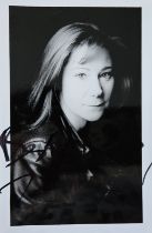 Zoë Wanamaker signed Black and White Photo Approx. 6x4 Inch. Is an American-British actress who