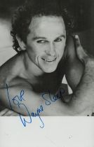 Wayne Sleep signed Black and White Photo 5.5x3.5 Inch. Is a British dancer, director, choreographer,