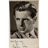 Roderick Lovell signed 6x4inch black and white photo. Good condition Est.