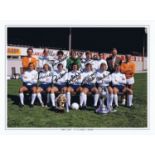 Football Autographed Derby County 1972 Photographic Edition : Col, Measuring 16 X 12 Depicting Derby