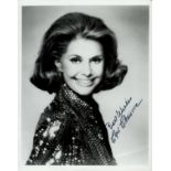 Cyd Charisse signed 10x8inch black and white photo. Good Condition. All autographs come with a
