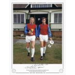 Football Autographed Geoff Hurst 1966 Limited Edition Photograph : Col, Measuring 16 X 12