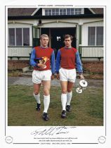 Football Autographed Geoff Hurst 1966 Limited Edition Photograph : Col, Measuring 16 X 12