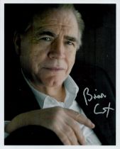 Brian Cox signed 10x8inch colour photo. Good Condition. All autographs come with a Certificate of