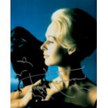 Tippi Hedren signed 10x8inch colour photo. Good Condition. All autographs come with a Certificate of