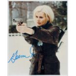 Geena Davis Signed 10x8 inch colour photo. Good Condition. All autographs come with a Certificate of