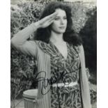 Deborah Winger signed 10x8 inch black and white photo. Good Condition. All autographs come with a