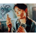 Karen Allen signed 10x8 inch colour photo dedicated. Good Condition. All autographs come with a