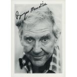 Burgess Meredith signed 7x5 inch black and white photo. Good Condition. All autographs come with a