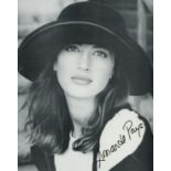 Amanda Pays signed 10x8 inch black and white photo. Good Condition. All autographs come with a