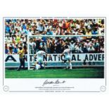 Football Autographed Gordon Banks 1970 Limited Edition Photograph : Col, Measuring 16 X 12 Depicting