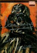 David Prowse Original Signed Autograph Topps Trading Card Star Wars. English actor, bodybuilder,
