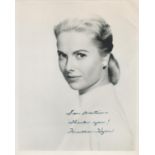 Martha Hyer (1924-2014), American actress. A signed and dedicated 10x8 inch photo. She played Gwen
