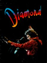 Neil Diamond signed tour programme. Signed on front cover. Good Condition. All autographs come