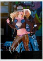 Britney Spears signed 12x8inch colour photo. Good Condition. All autographs come with a