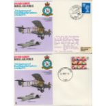 Rare RAF25 Missing Flight Cachet with added New Stamp for the 30th Anniversary of the First Flight