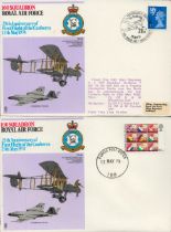 Rare RAF25 Missing Flight Cachet with added New Stamp for the 30th Anniversary of the First Flight