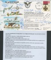 JS40/6c 50th Anniv. of the Battle of Britain14 Battle of Britain fighter pilots Details enclosed