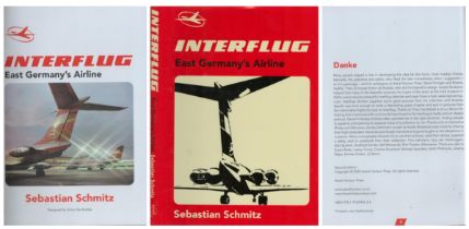 Interflug - East Germany's Airline by Sebastian Schmitz 2020 unsigned Hardback book with 184