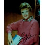 Angela Lansbury signed 10x8 inch colour photo. Good Condition. All autographs come with a