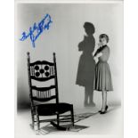 Janet Leigh signed 10x8 inch black and white photo. Good Condition. All autographs come with a